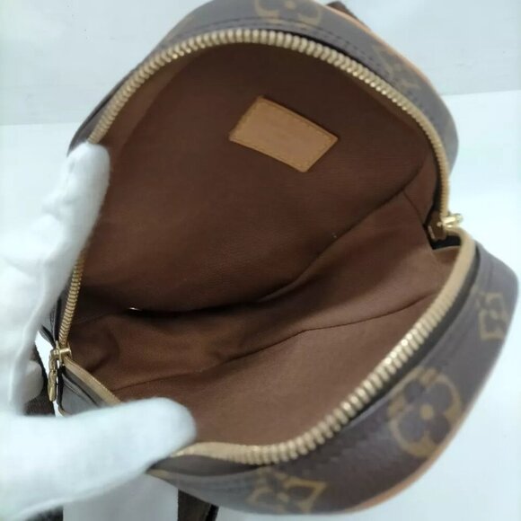 Louis Vuitton LV Shoulder Bag Pochette Banane Brown Monogram 674-021925 - Picture 12 of 16